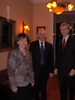 Profesorius V.Žulkus (viduryje) su ambasadoriumi D.Semaška ir ambasados patarėja V.Dambrauskiene