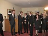 Lietuvos delegacija, garbės konsulas ir Makedonijos užsienio reikalų ministras (trečias iš dešinės)